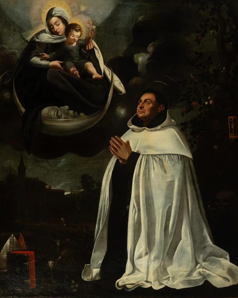 Apparizione della Vergine a Sant'Ildefonso